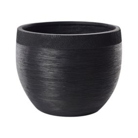 Doniczka ZAKROS Ceramika 50 cm czarna 1 szt.