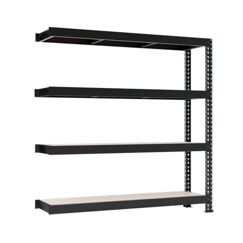 Dostawka do regału wciskanego Mega-Met Metalkas 180x173x60 300kg 4 półki HDF 1 szt.