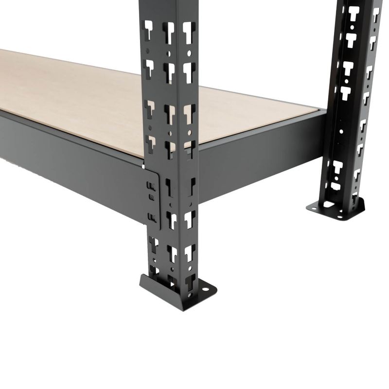 Dostawka do regału wciskanego Mega-Met Metalkas 180x173x60 300kg 4 półki HDF 1 szt.