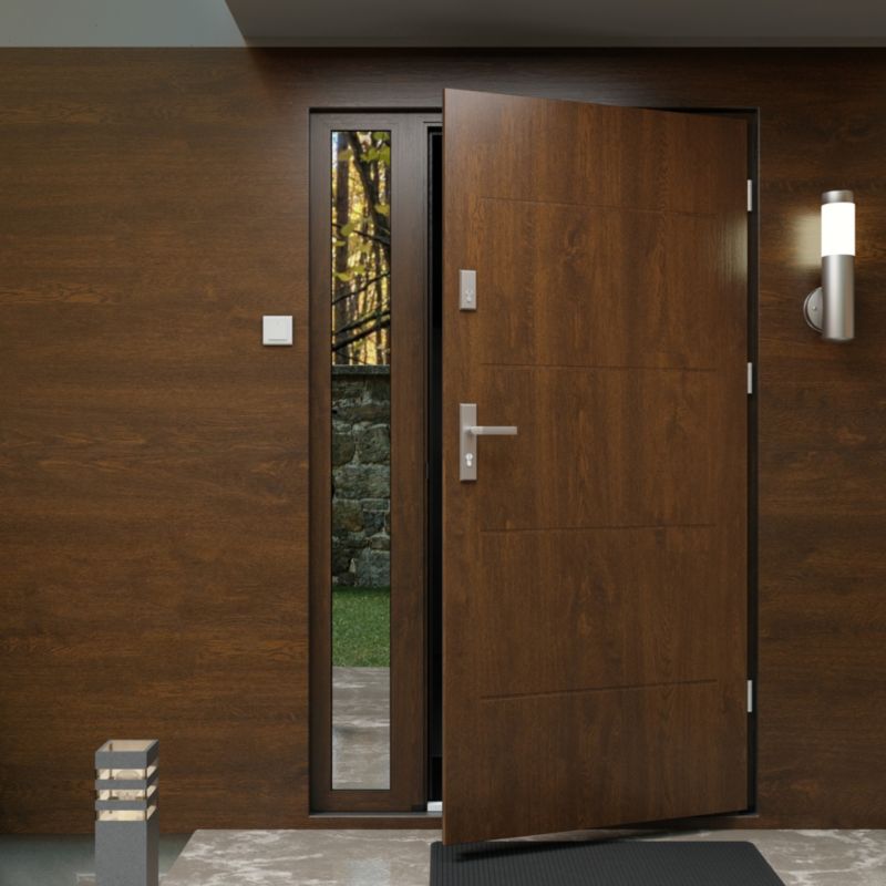 Doświetle lustro Fortia 2085 x 300 mm orzech