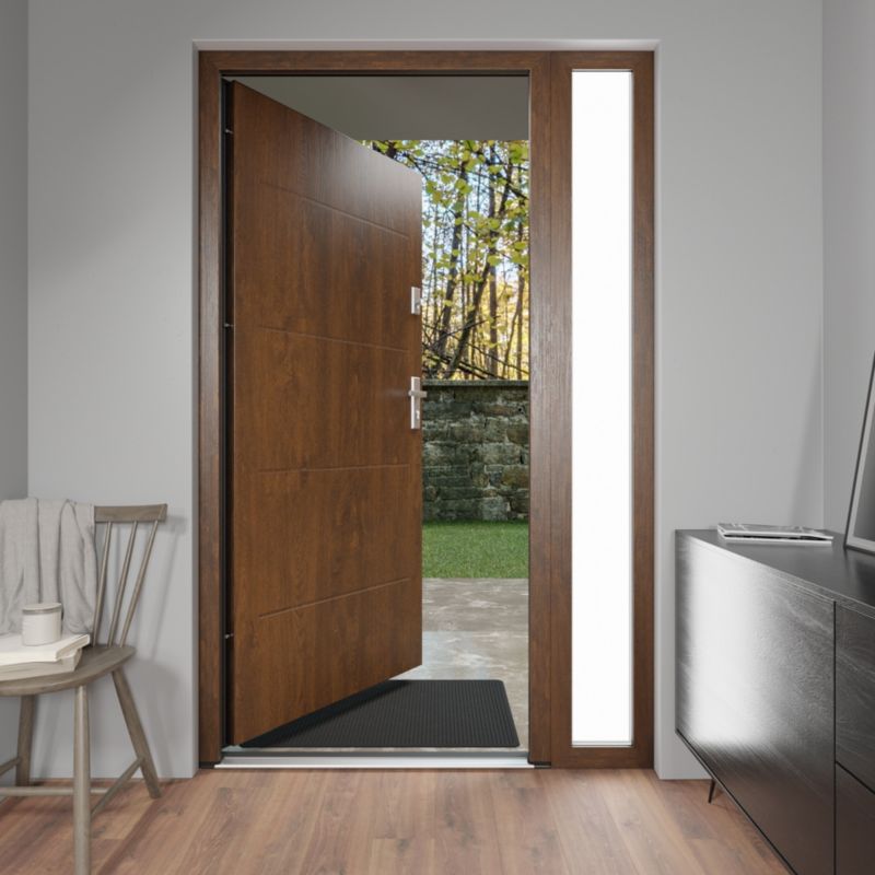 Doświetle szronione Fortia 2085 x 300 mm orzech