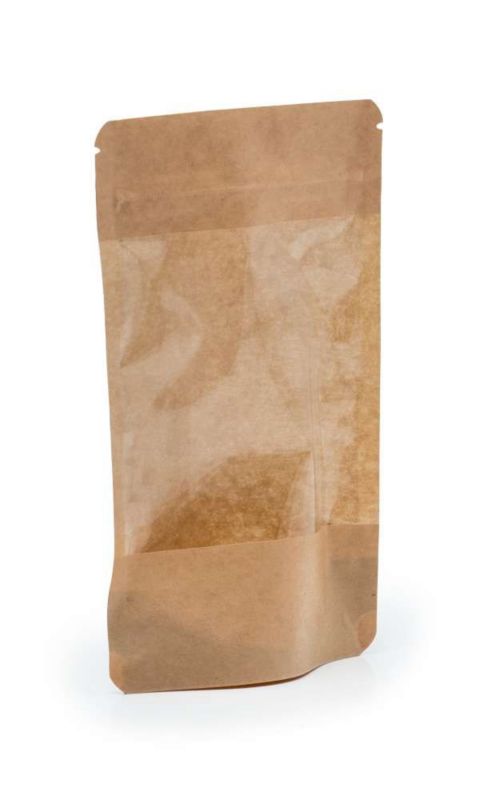 Doypack Neopak JAPAN KRAFT 100ml Duże Okno - 25 szt.