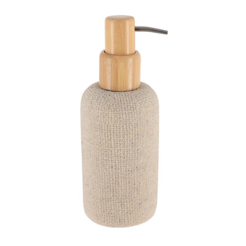 Dozownik łazienkowy Solena TENDANCE beżowy bambusowy 340 ml 1 szt.
