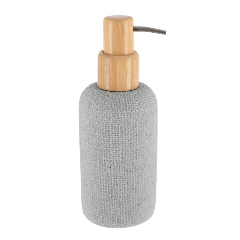 Dozownik łazienkowy Solena TENDANCE szary bambusowy 340 ml 1 szt.
