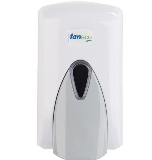 Dozownik do mydła Faneco Pop ścienny 500 ml biało szary ABS 1 szt.