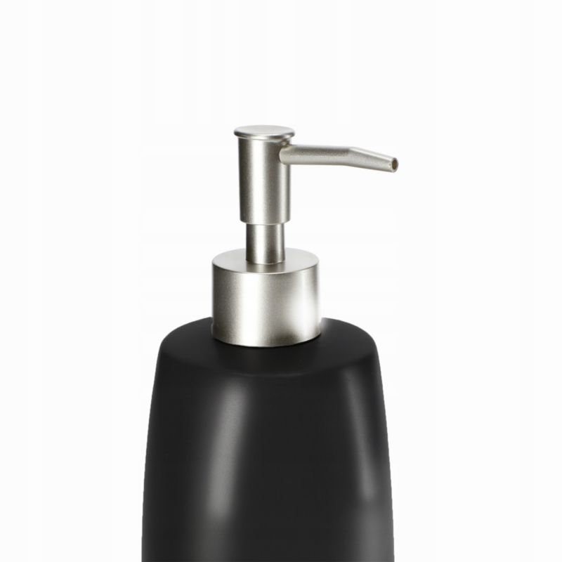 Dozownik Do mydła KADAX W Płynie Żelu Czarny 2 x 400ml 2 szt.