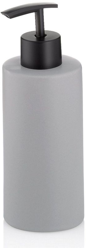 Dozownik do mydła Kela Matsi ceramiczny 300ml szary/czarny 1 szt.