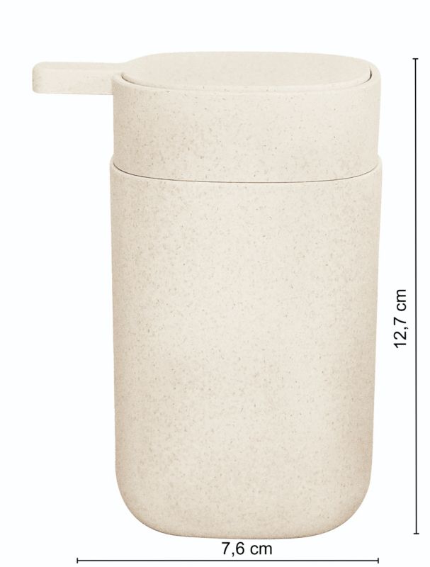 Dozownik do mydła Kleine Wolke Belgrano EcoLiving 420 ml Sandbeige 1 szt.
