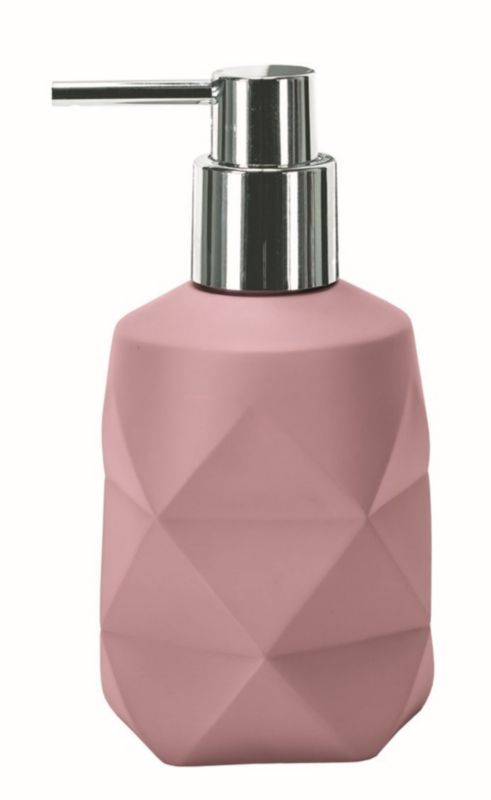 Dozownik do mydła Kleine Wolke Crackle różowy 200 ml 1 szt.