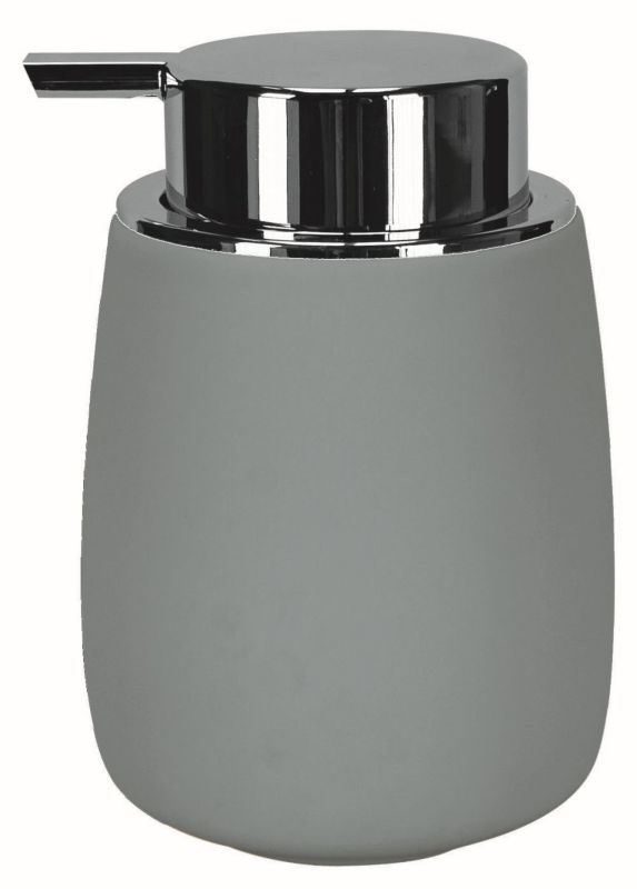 Dozownik do mydła Kleine Wolke Eclipse 280 ml szary mat 1 szt.