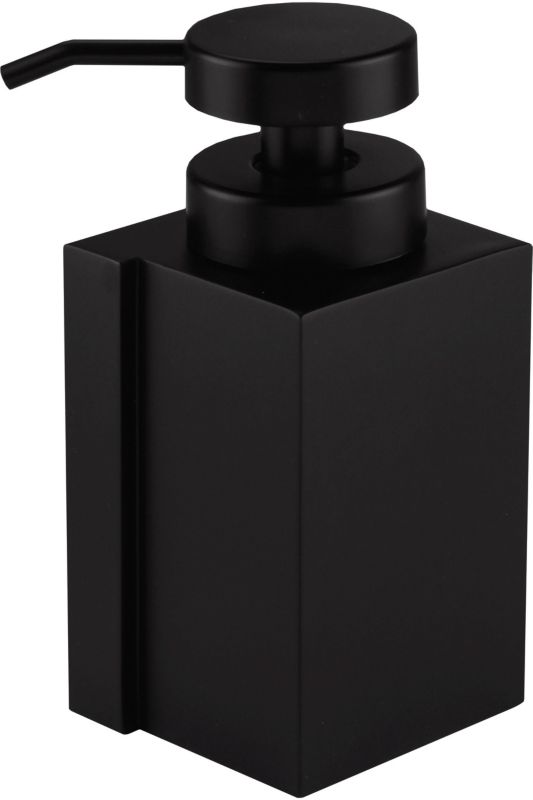 Dozownik do mydła Kleine Wolke Gerry czarny mat 340 ml stojący 1 szt.