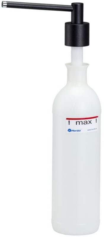 Dozownik do mydła Merida 1000 ml nablatowy czarny DWC103 1 szt.