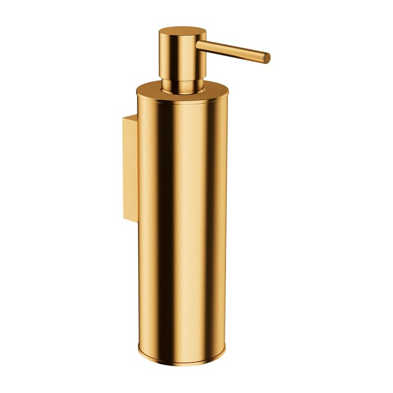 Dozownik do mydła Omnires wiszący 150 ml złoty szczotkowany mosiężny 1 szt.