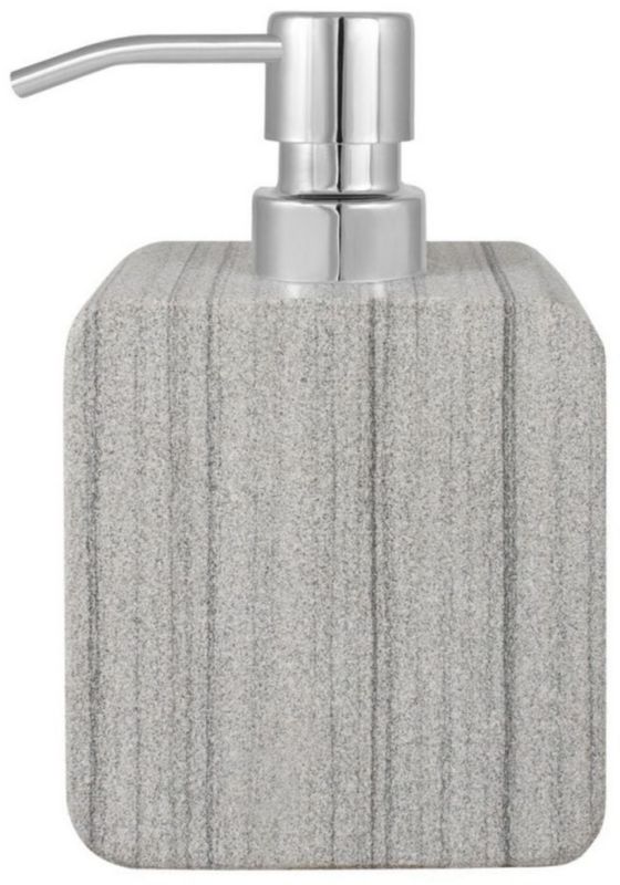 Dozownik do mydła Q-Bath 150 ml szary marmurowy 1 szt.