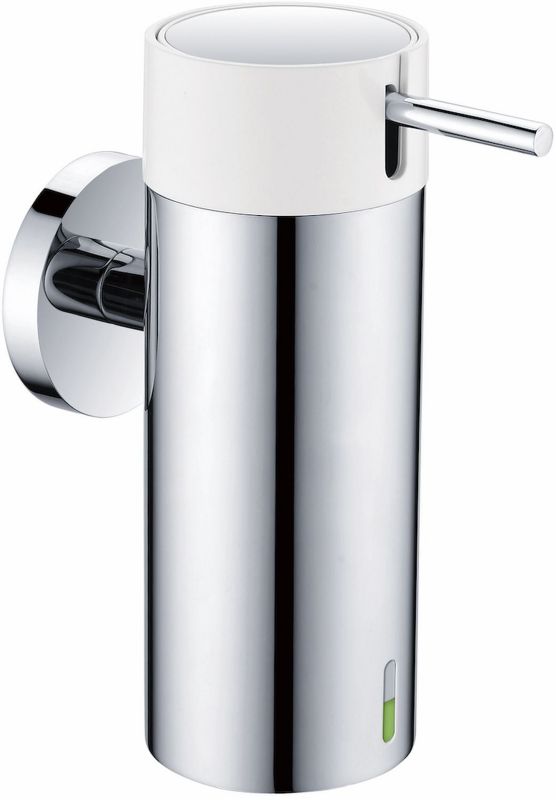 Dozownik do mydła Stella ścienny 150 ml biały stal nierdzewna 1 szt.