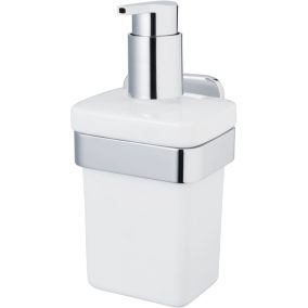 Dozownik do mydła Bisk Tore chrom