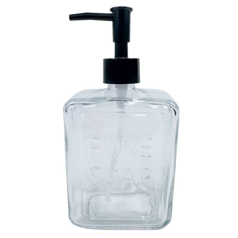 Dozownik do mydła transparentny 550 ml