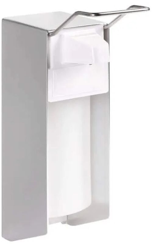 Dozownik do płynu dezynfekcyjnego Stella łokciowy ścienny aluminiowy 500 ml 1 szt.