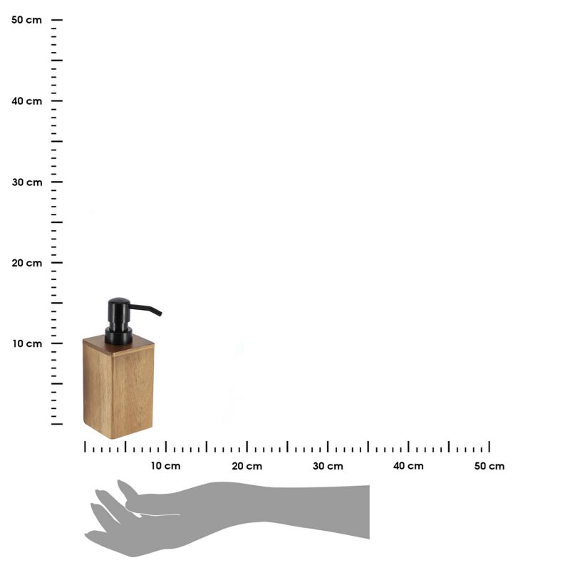 Dozownik na mydło Acacia 1 TENDANCE brązowy drewniany 150 ml 1 szt.