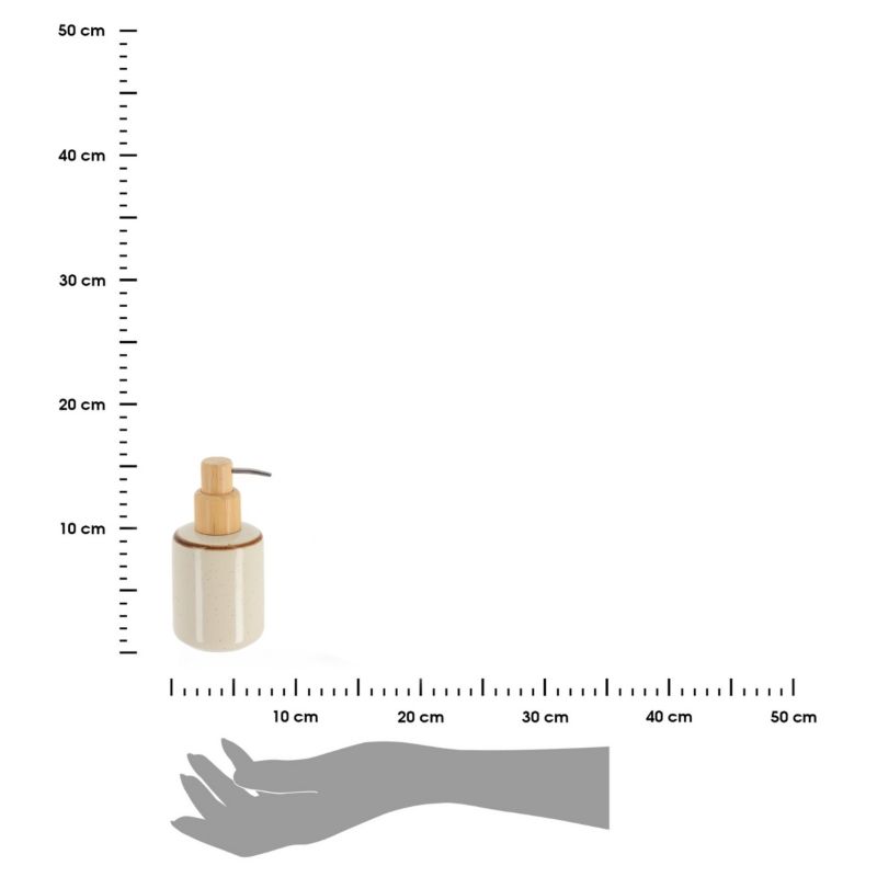 Dozownik na mydło Elva Tendance beżowy pojemnik na płyn 300 ml 1 szt.