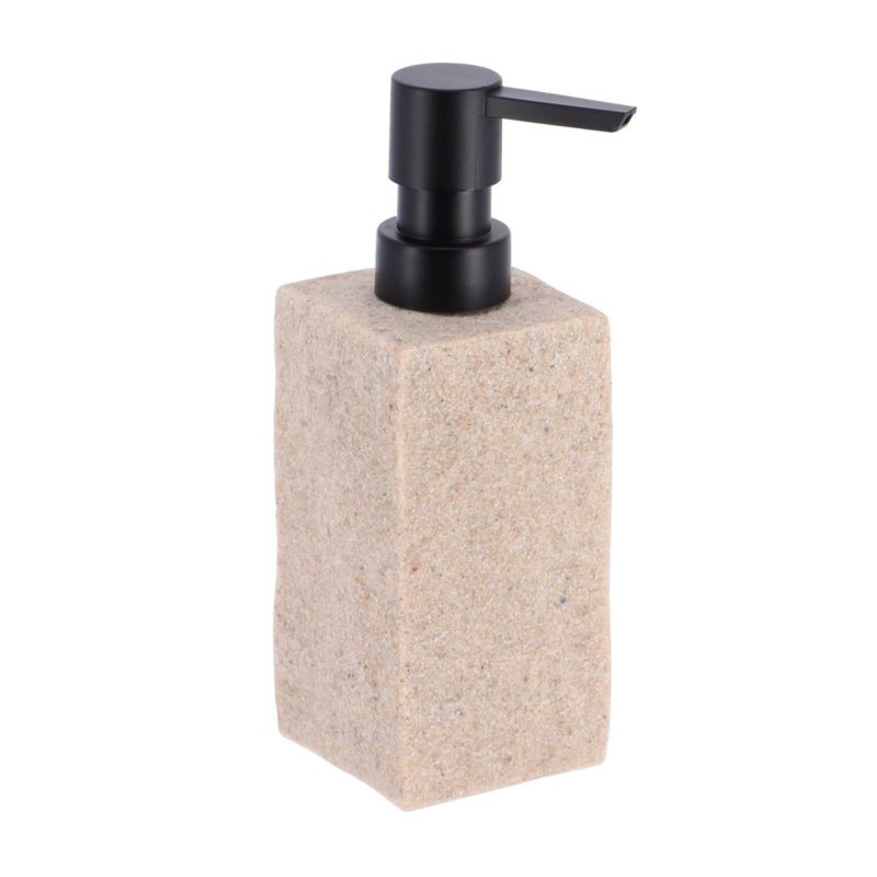 Dozownik na mydło Estiarte Stone Tendance pojemnik na płyn beżowy 260 ml 1 szt.