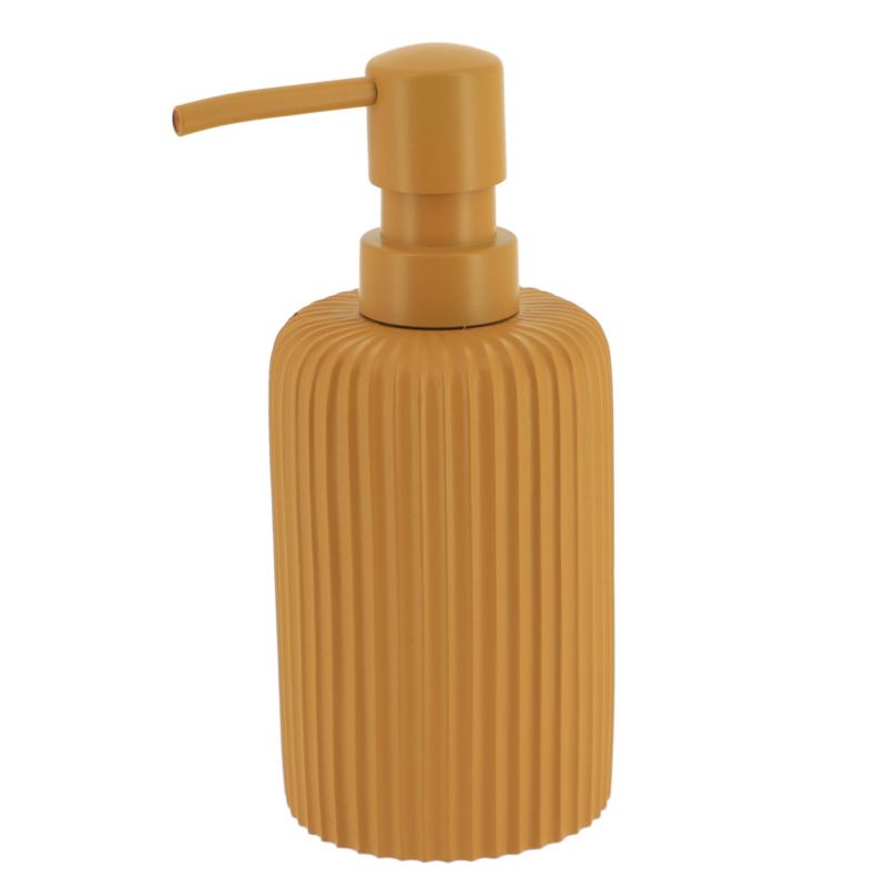 Dozownik na mydło Issard Mustard TENDANCE żółty prążkowany 230 ml 1 szt.