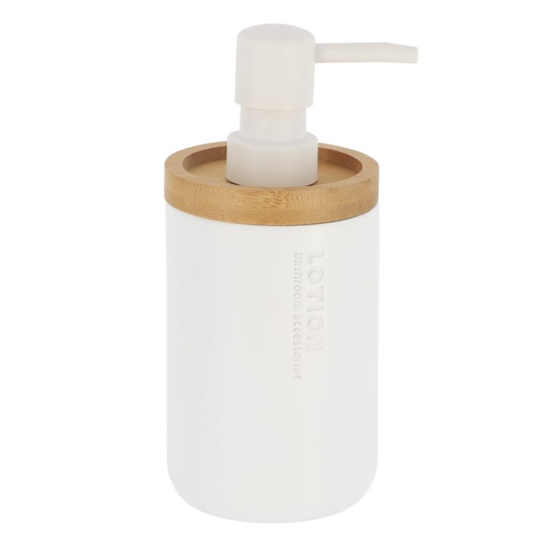Dozownik na mydło Loudis White TENDANCE biały bambusowy 280 ml 1 szt.