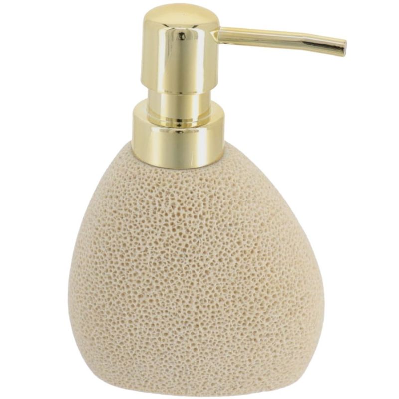 Dozownik na mydło LUMI Tendance beż piaskowy z porowatą strukturą 200ml 1 szt.