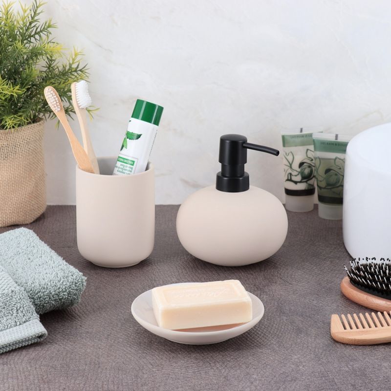 Dozownik na mydło Niva Tendance ivory beżowy pojemnik na płyn 425ml 1 szt.