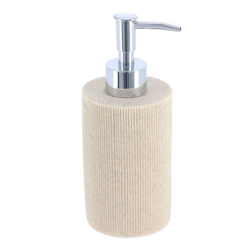 Dozownik na mydło Porzio TENDANCE beżowy w paski 310 ml 1 szt.