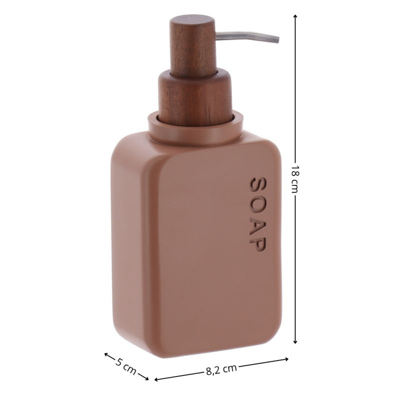 Dozownik na mydło Salva Tendance mocha pojemnik na płyn 300 ml 1 szt.