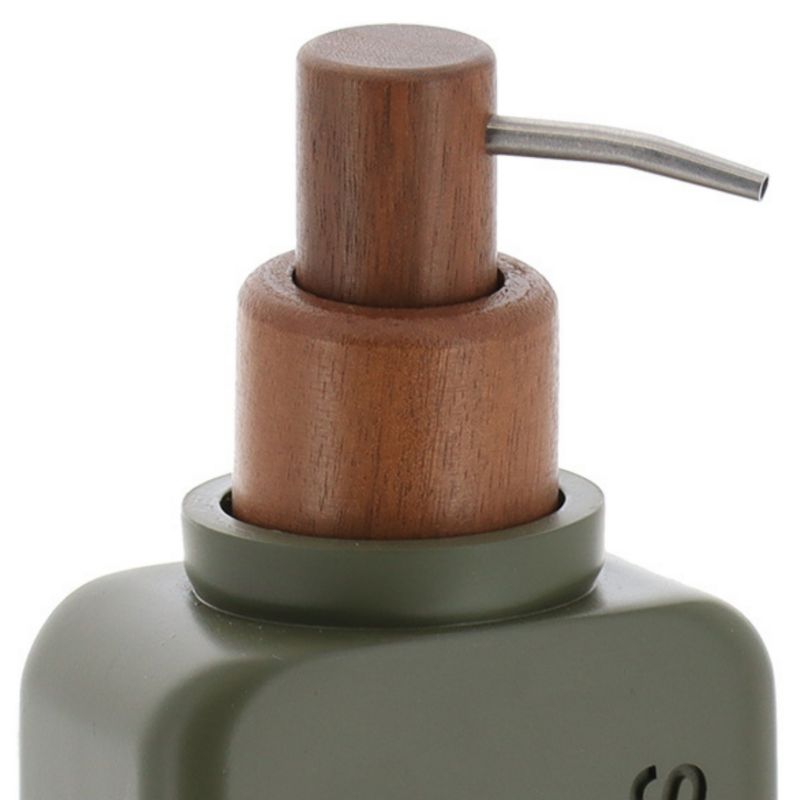 Dozownik na mydło Salva Tendance oliwkowy pojemnik na płyn 300 ml 1 szt.