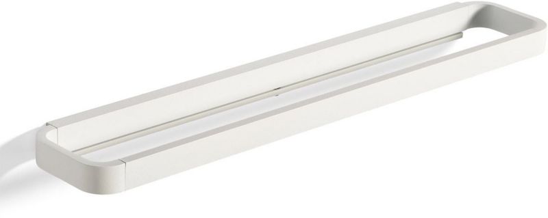Drążek na ręcznik Zone Denmark Rim drążek 44 cm biały aluminium montaż przykręcany 1 szt.