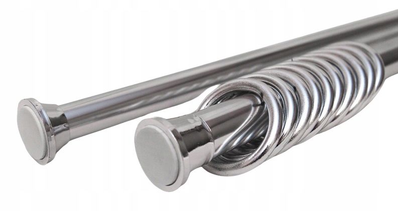 Drążek prysznicowy do zasłon Estiva rozporowy 105-180 cm srebrny 27 mm 1 szt.