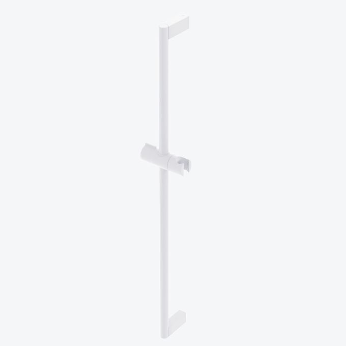 Drążek prysznicowy Excellent 70cm stal nierdzewna biały mat 1szt