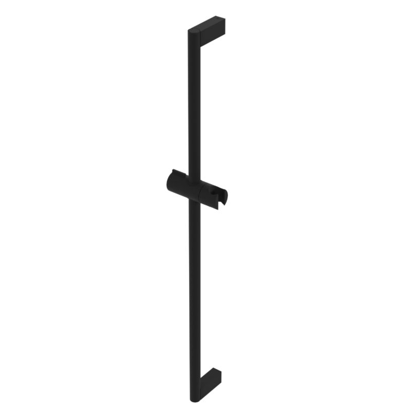 Drążek prysznicowy Excellent 70cm stal nierdzewna czarny mat 1szt