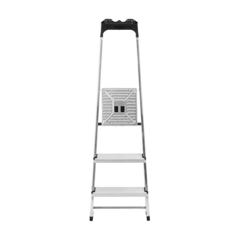 Drabina aluminiowa Bayersystem 3-stopniowa SMART COMPACT z półką 150kg 1 szt.