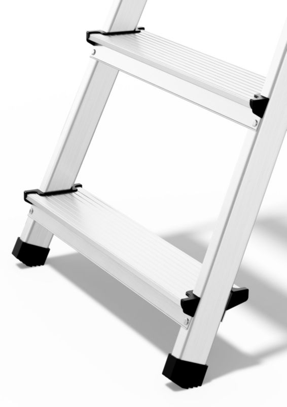 Drabina aluminiowa Drabest 5-stopniowa 125 kg