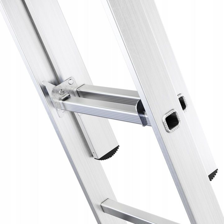 Drabina aluminiowa wielofunkcyjna DRABEST 2x7 stopni nośność 150kg 1 szt.