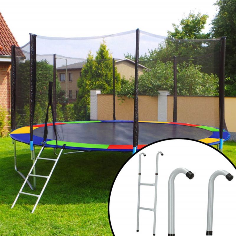 Drabinka do trampoliny Springos 90 cm uniwersalne schodki 1 szt.