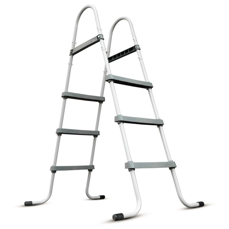 Drabinka metalowa do basenu COIL o wysokości basenu do 107cm dwustronna 1 szt.