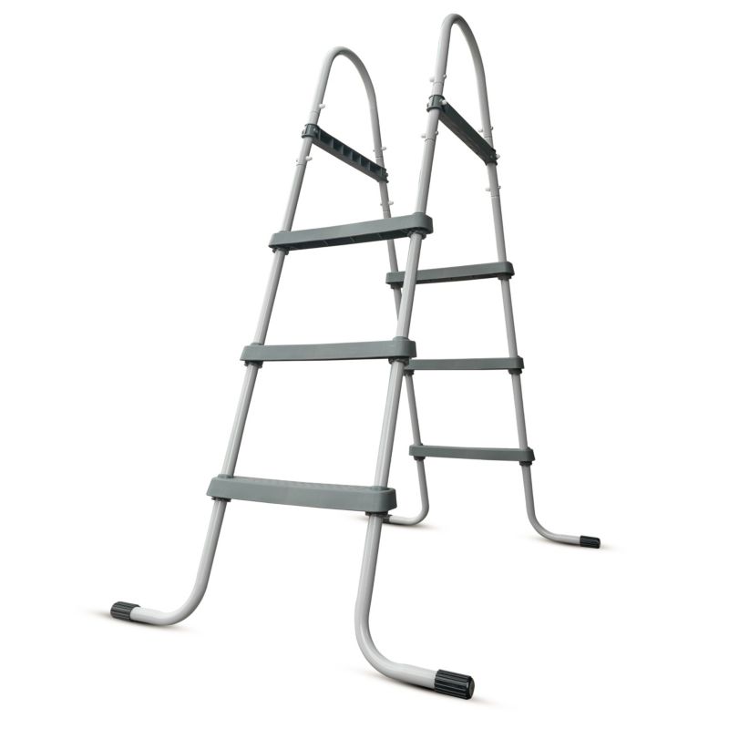 Drabinka metalowa do basenu COIL o wysokości basenu do 107cm dwustronna 1 szt.
