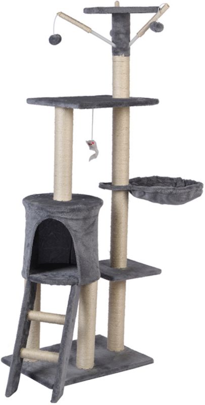 Drapak Funfit Home&Office szary 139 cm 5 poziomów 1szt.