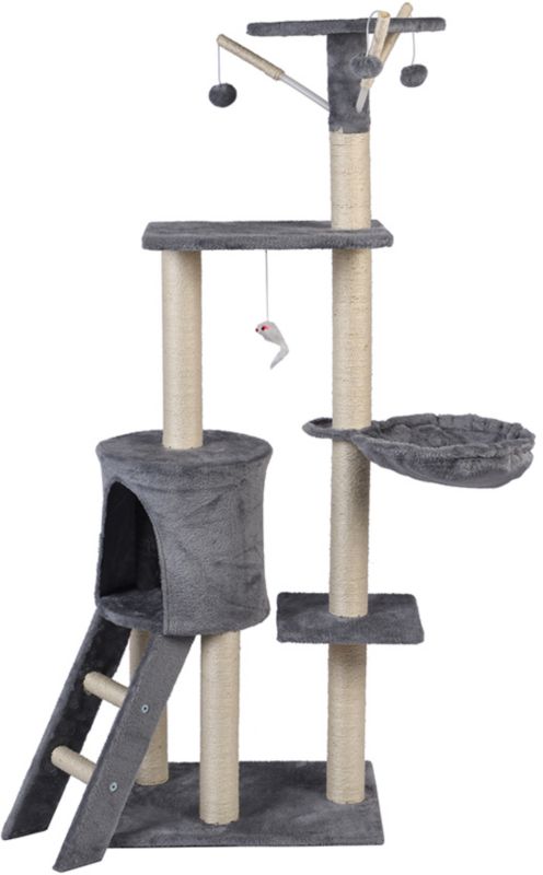 Drapak Funfit Home&Office szary 139 cm 5 poziomów 1szt.