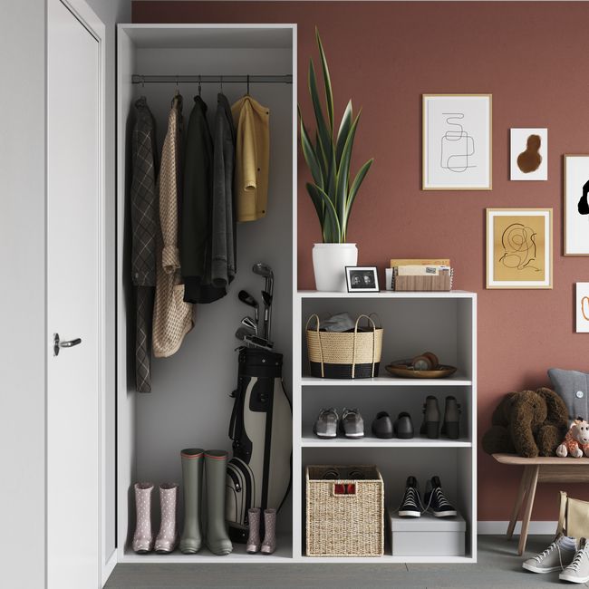 Drążek do korpusu 75 cm GoodHome Atomia szary