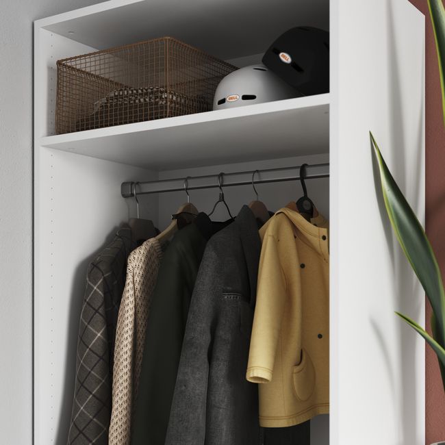 Drążek do korpusu 75 cm GoodHome Atomia szary