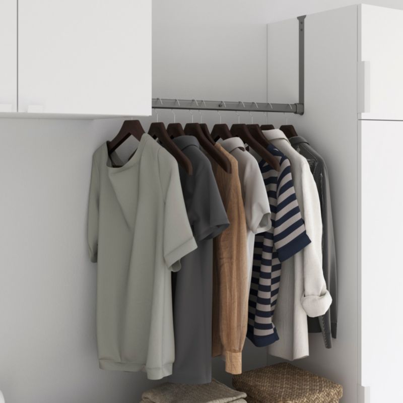 Drążek do korpusu 75 cm GoodHome Atomia szary