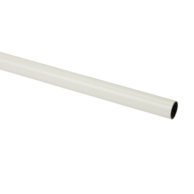 Drążek GoodHome Anafi 19 mm 300 cm biały