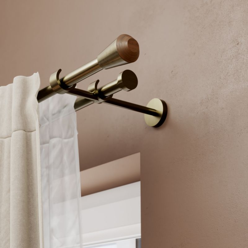 Drążek GoodHome Antiki 19 mm 240 cm złoty