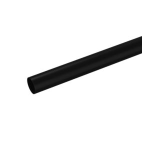 Drążek GoodHome Araxos 19 mm 160 cm czarny